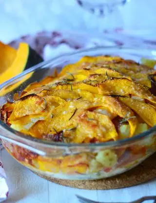 Ricetta Pasticcio alla zucca, patate e speck di ricettedimaria