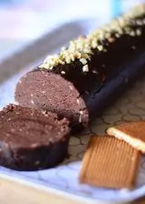 Ricetta Rotolo girella al cioccolato senza cottura