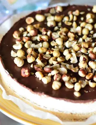 Ricetta Cheesecake alla nocciola e cioccolato di ricettedimaria