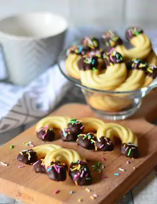 Ricetta Biscotti di Frolla Montata di ricettedimaria