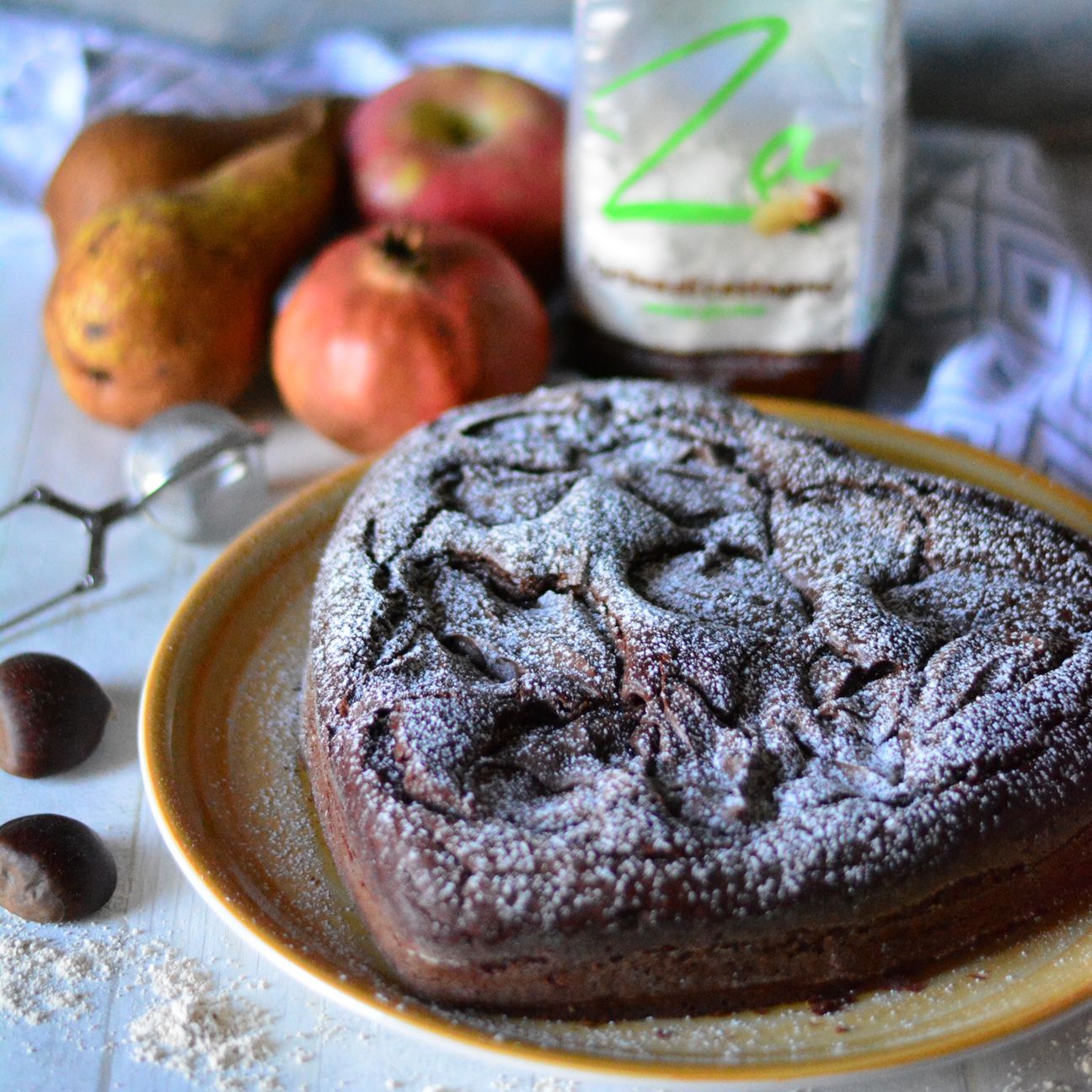 Torta farina di castagne e Nutella