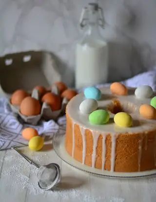 Ricetta Chiffon Cake di Pasqua di ricettedimaria