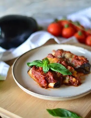 Ricetta Melanzane con salsiccia e scamorza di ricettedimaria