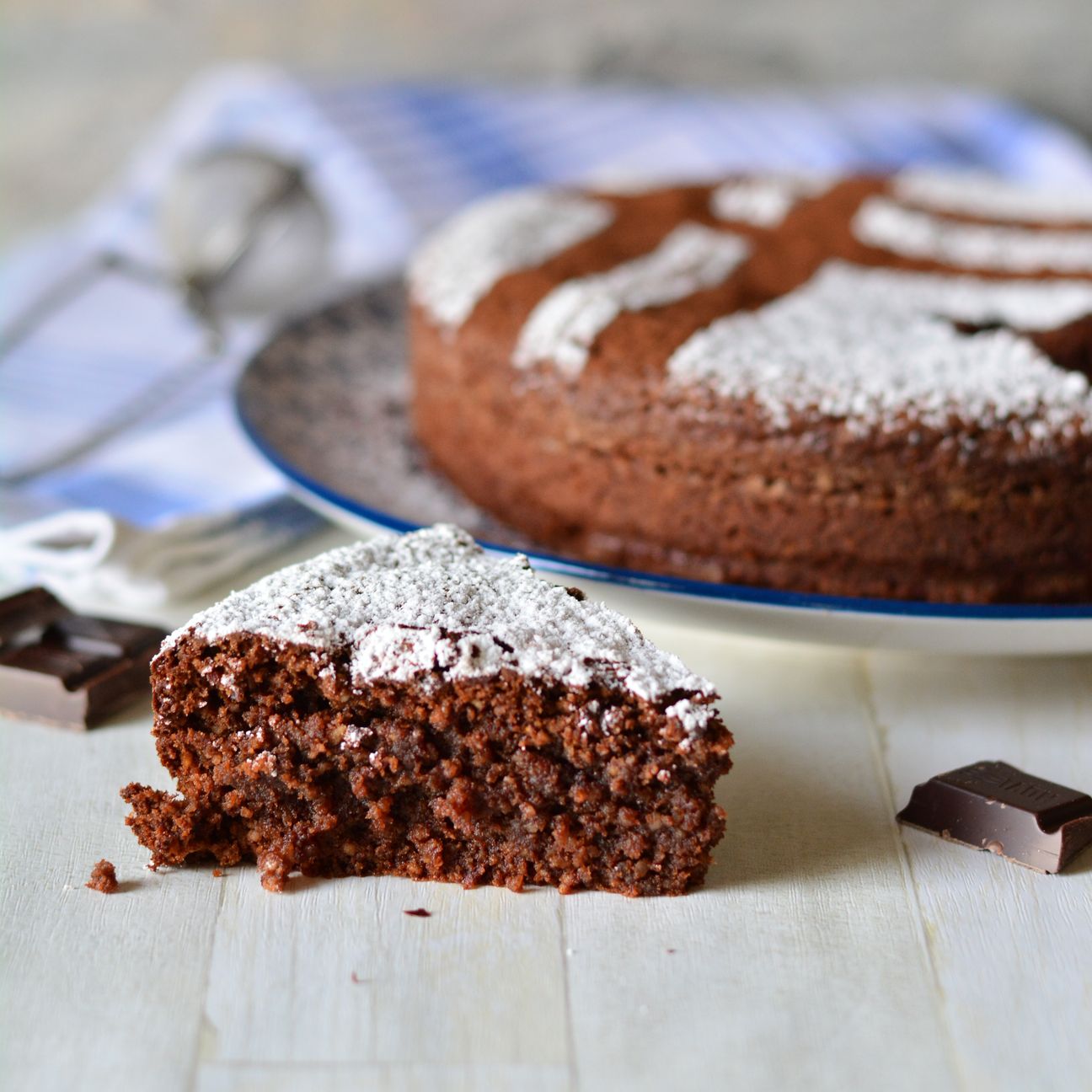 Caprese al cioccolato