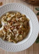 Ricetta Farfalle con crema di zucchine