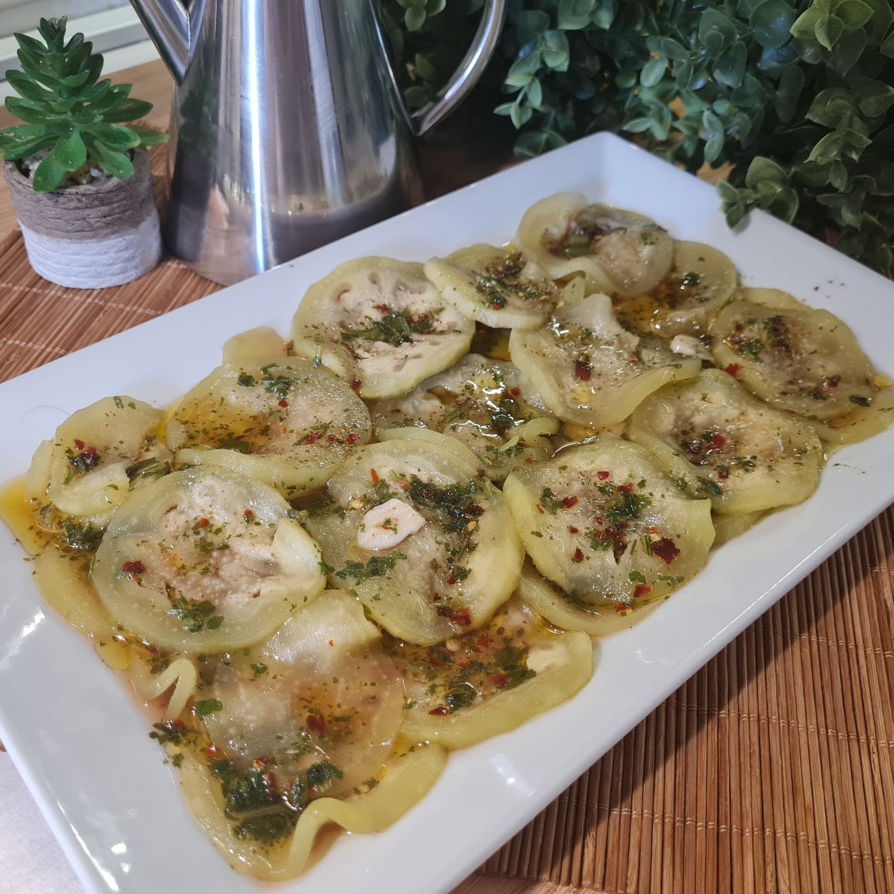 Melanzane marinate all'aceto