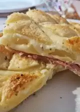 Ricetta Sfogliata rustica con patate prosciutto e provola