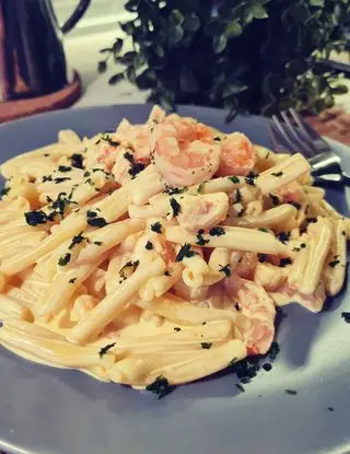 Ricetta Caserecce con gamberi e crema di zafferano di Briciole_di_mollica