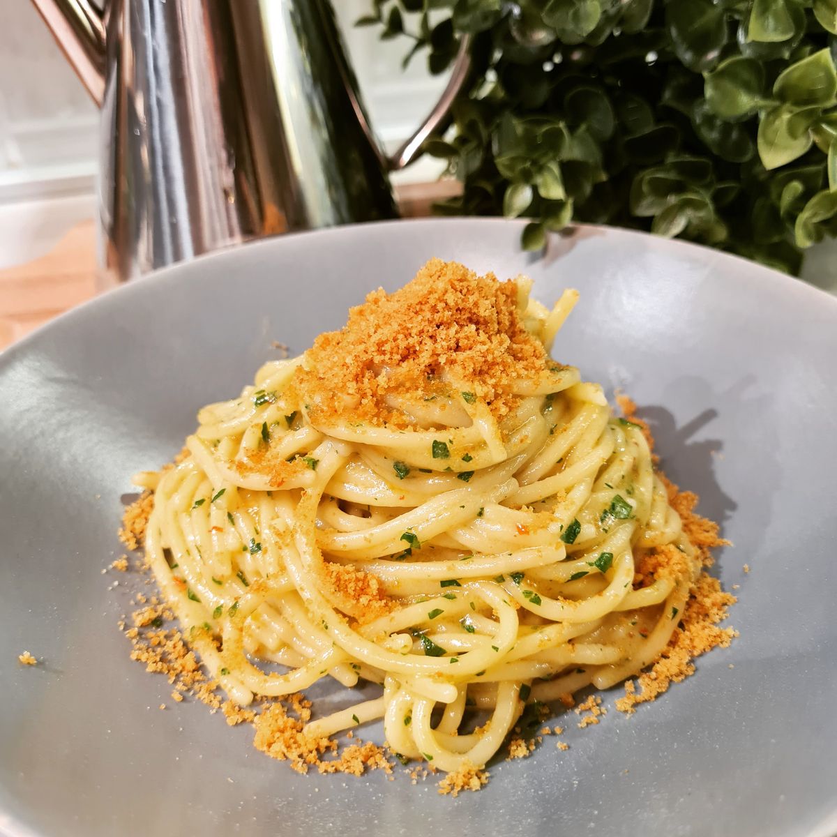 Spaghetti Integrali Aglio, Olio, Peperoncino - Detalles de Receta