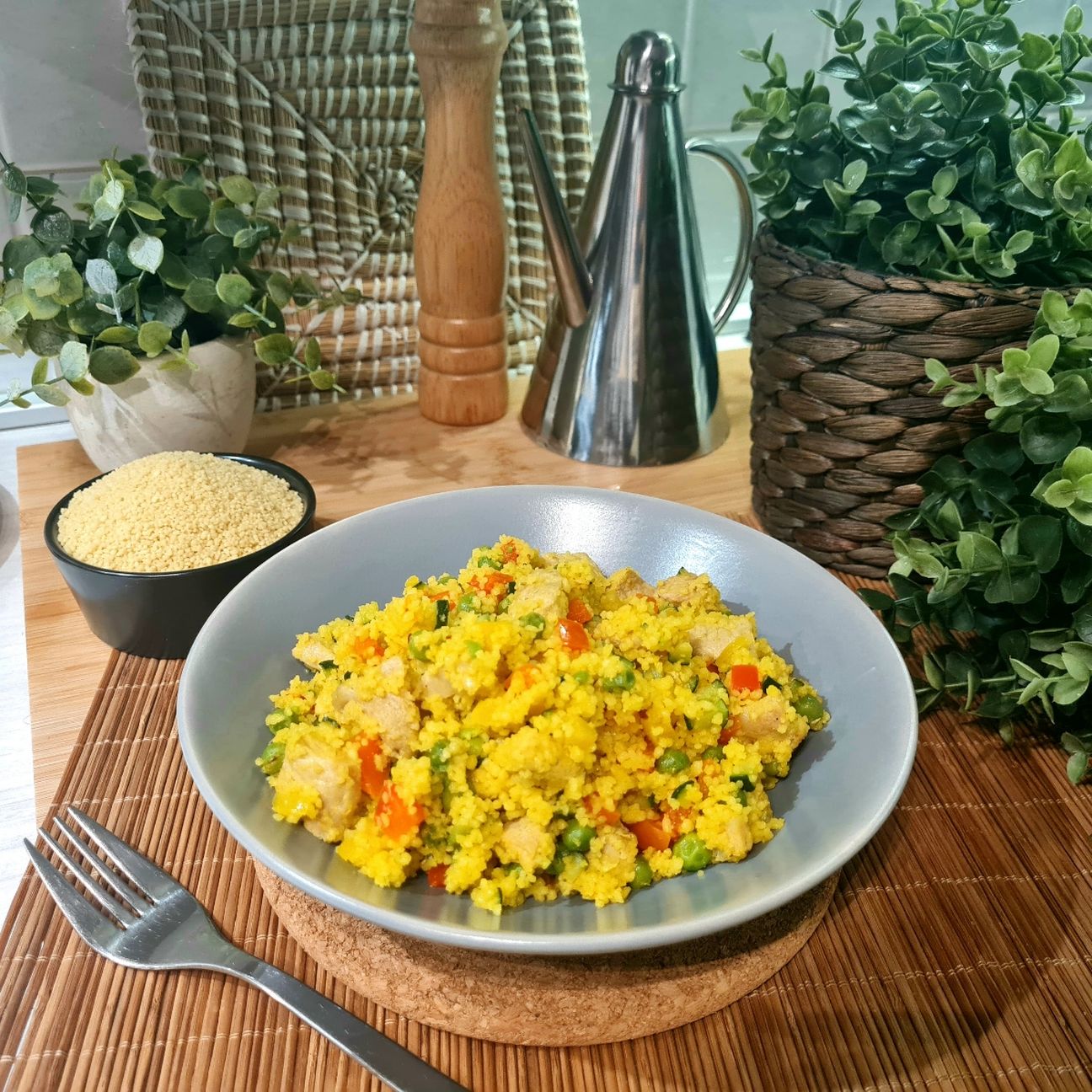 Cous cous speziato alle verdure