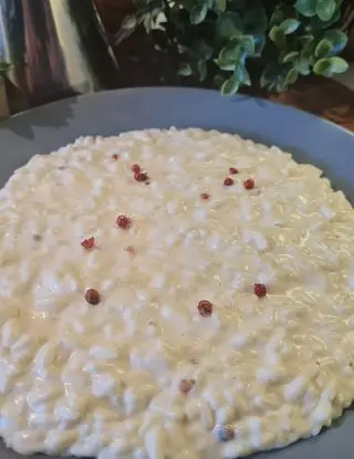 Ricetta Risotto al pepe rosa mantecato al mascarpone di Briciole_di_mollica
