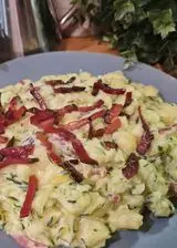 Ricetta Gnocchetti cremosi zucchine e speck