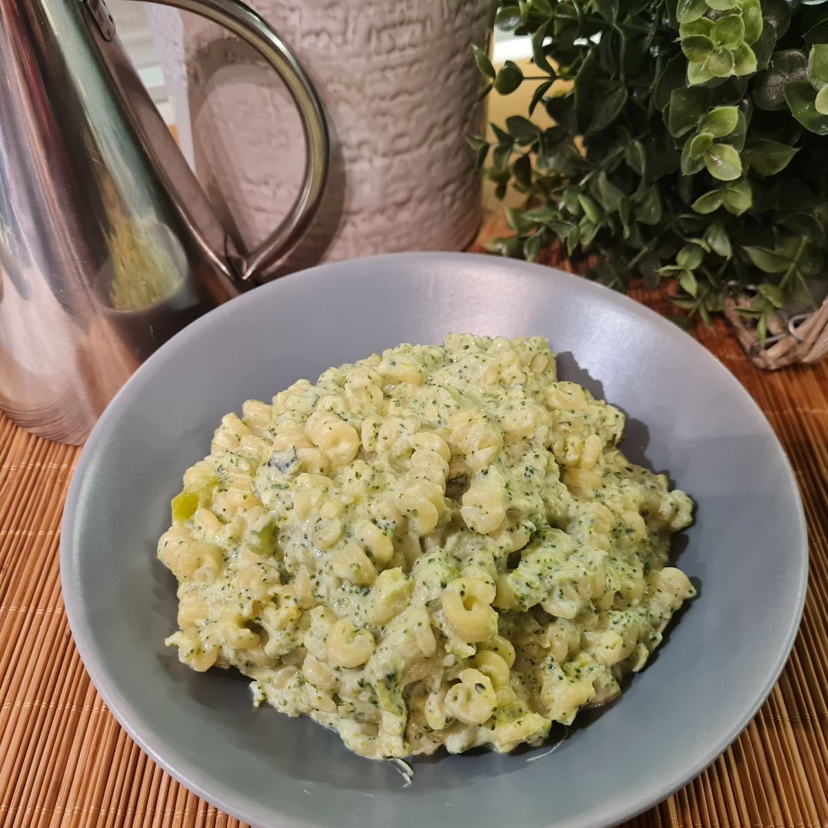 Pasta con broccoletti e panna