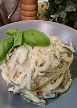 Ricetta Spaghetti zucchine e panna