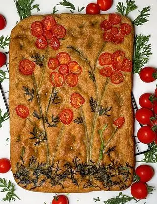 Ricetta Focaccia artistica di martachianese