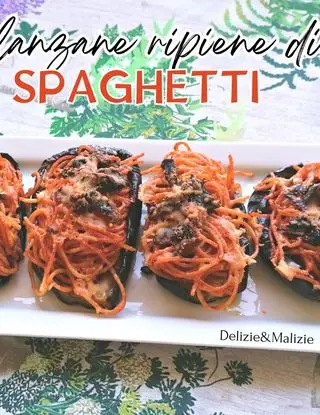 Ricetta Melanzane ripiene di Spaghetti di ladyp
