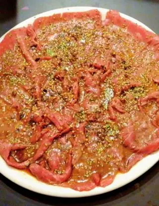 Ricetta CARPACCIO DI MANZO ALL’ORIENTALE di ladyp