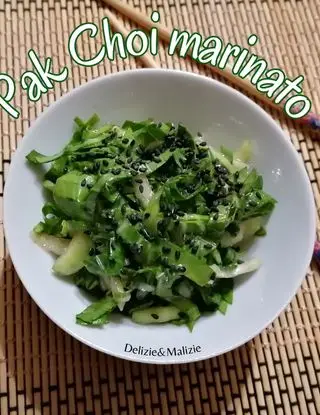 Ricetta Pak Choi marinato di ladyp