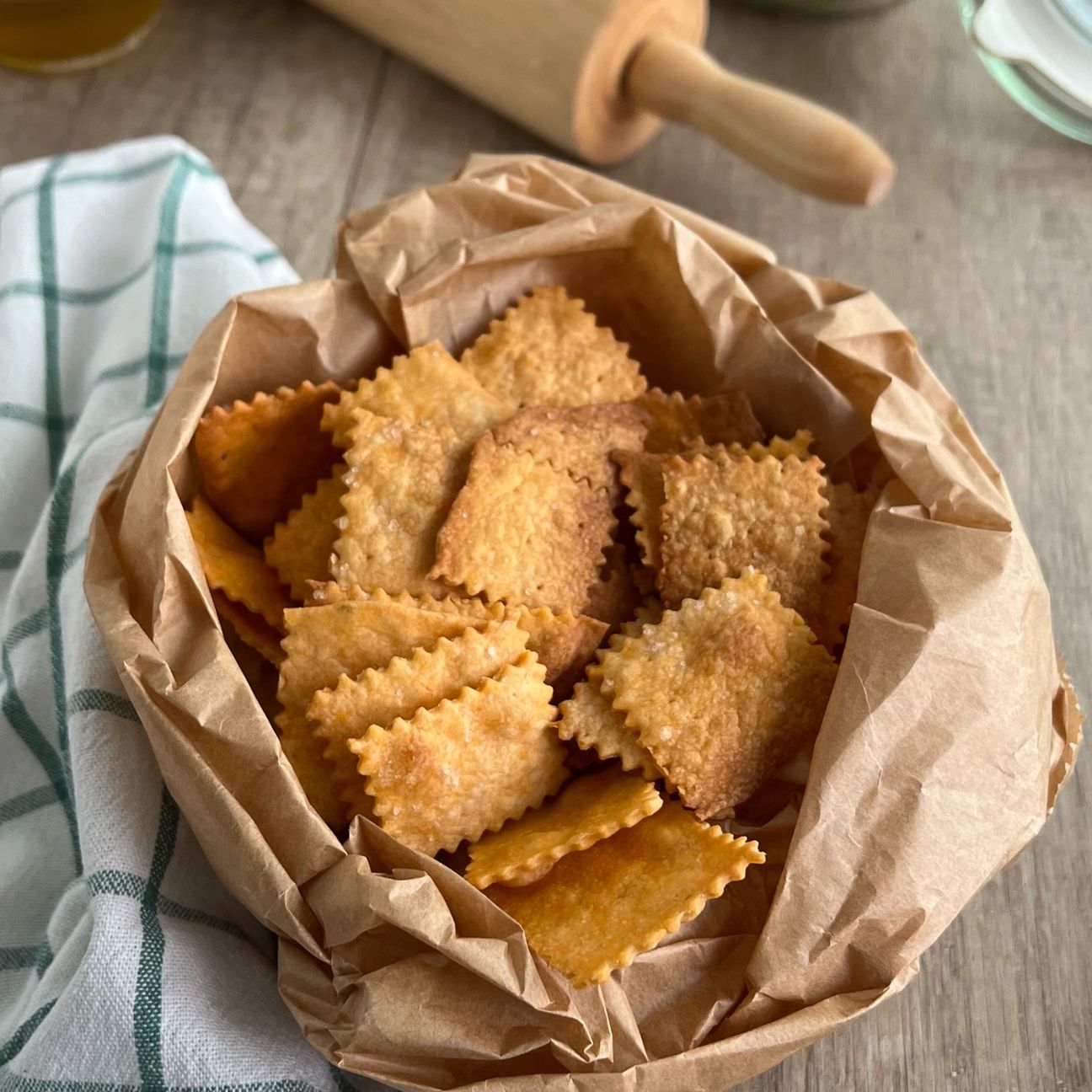 Crackers pomodoro ed origano