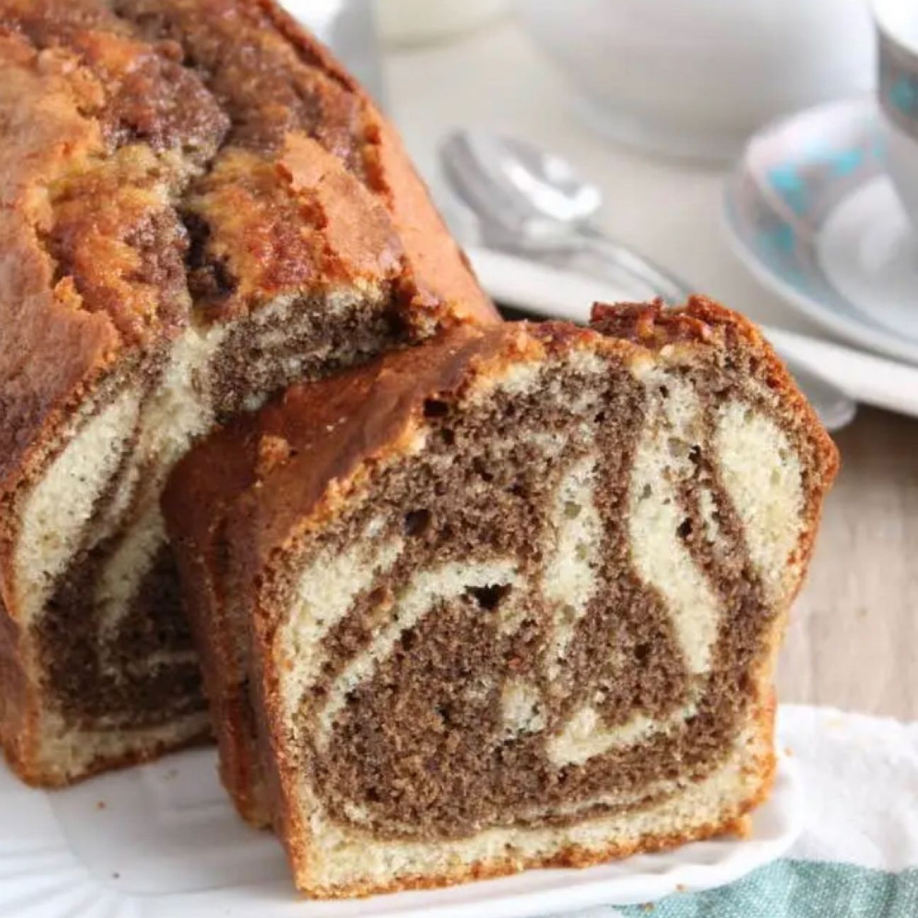 Torta quattro quarti al caffè