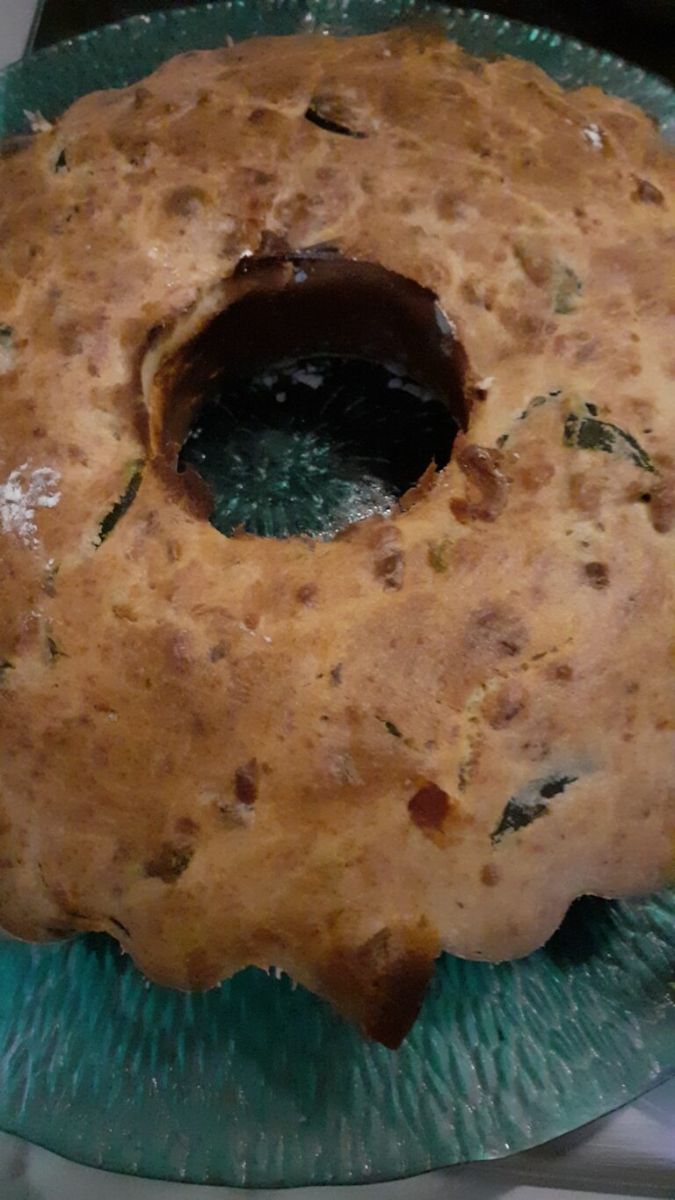 Ciambella zucchine e ricotta