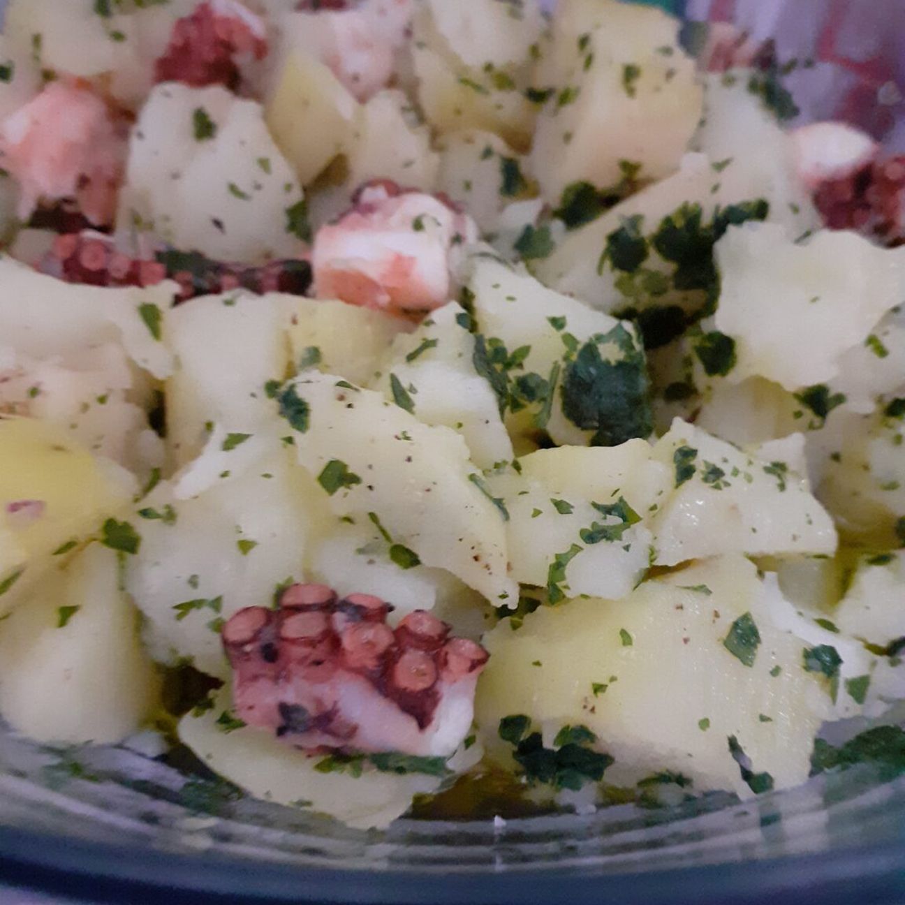 Insalata di polpo e patate