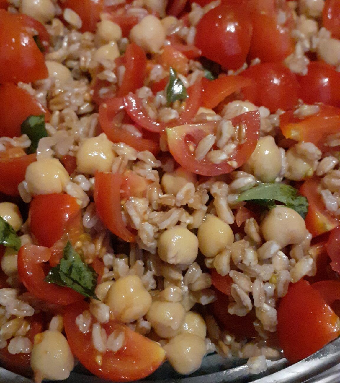 Farro Pomodori e ceci