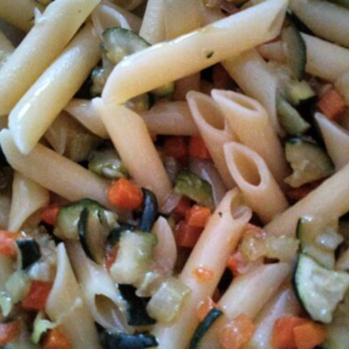Penne e zucchine