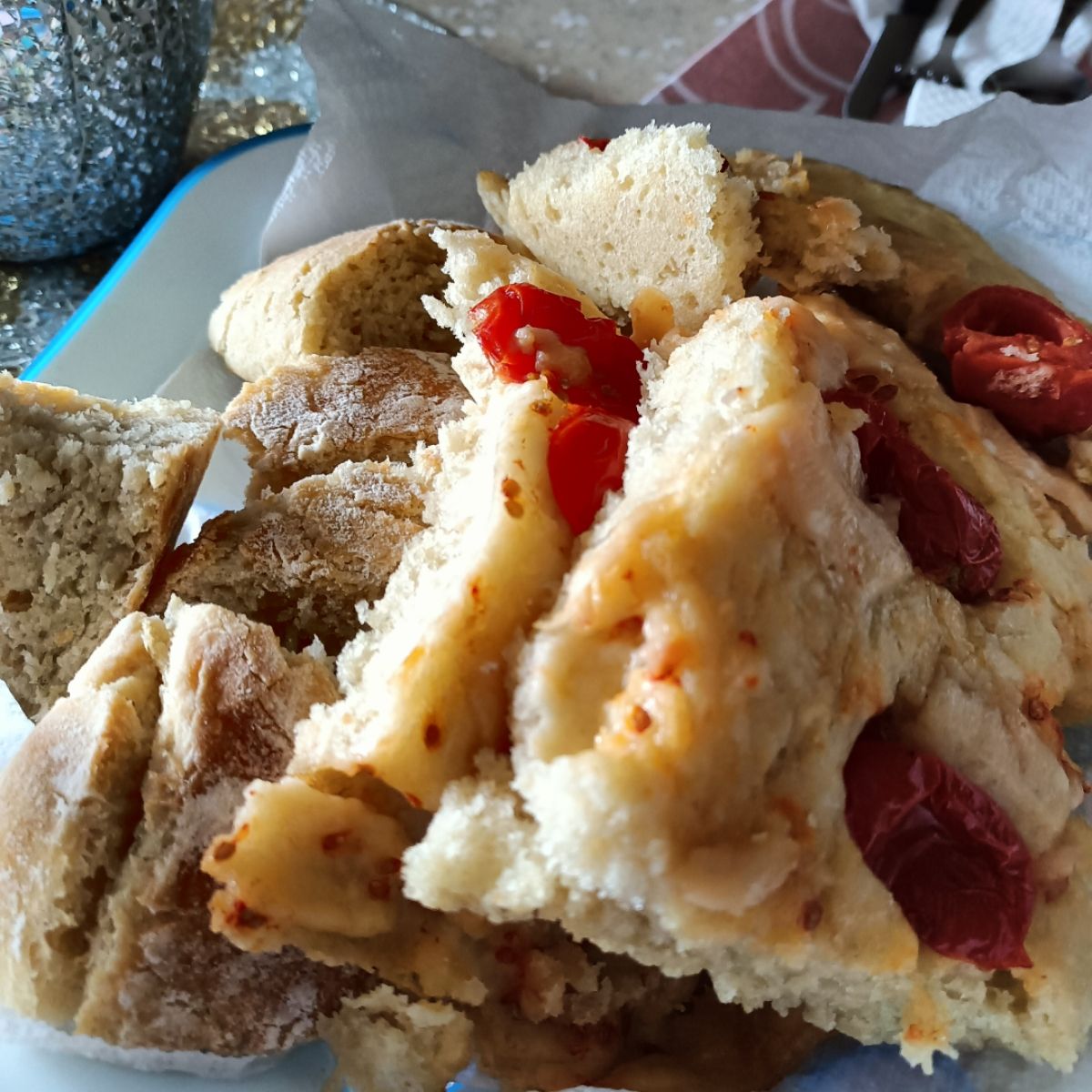 Focaccia al pomodoro