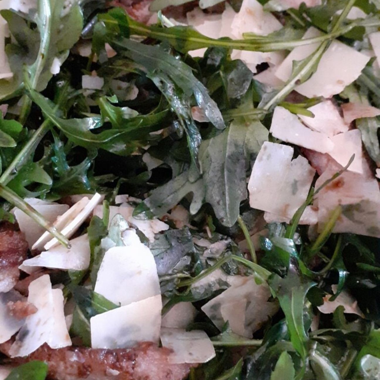 Straccetti rucola e parmigiano