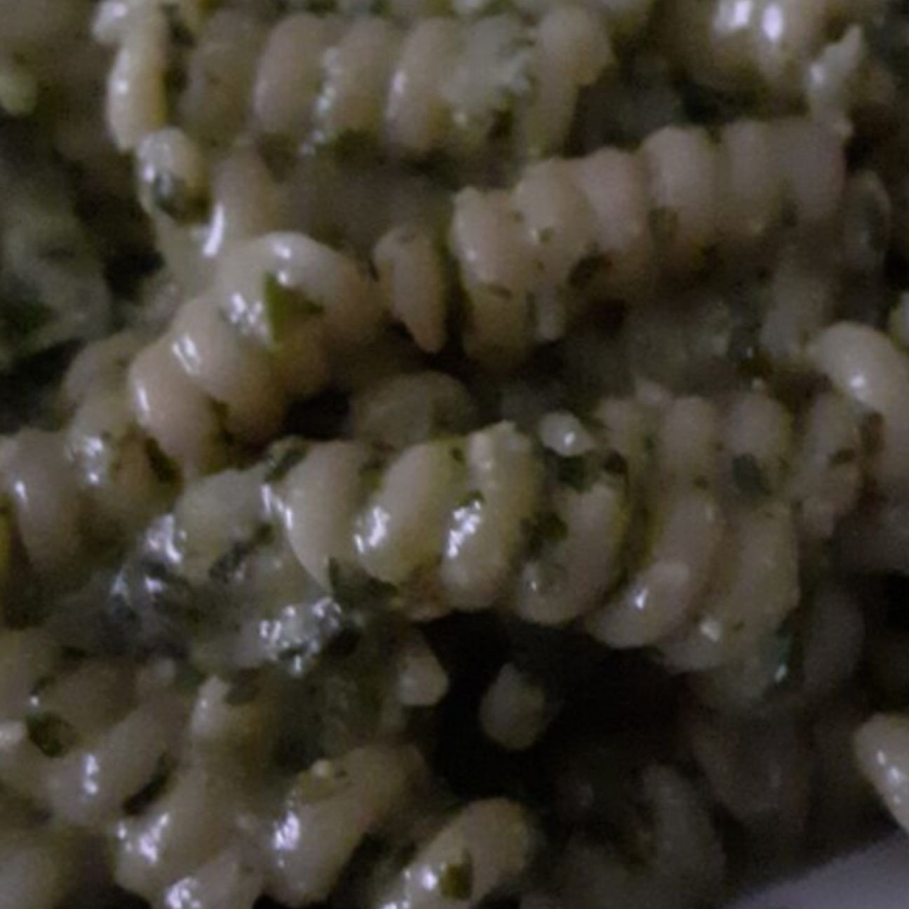 Fusilli al pesto