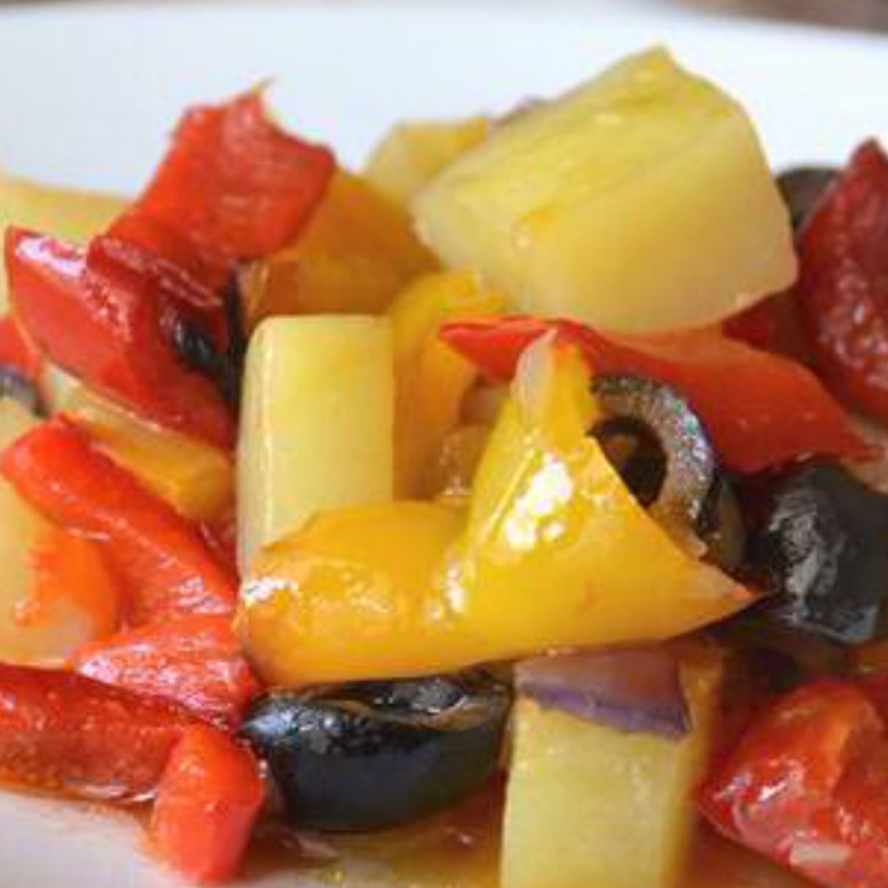 Patate e peperoni