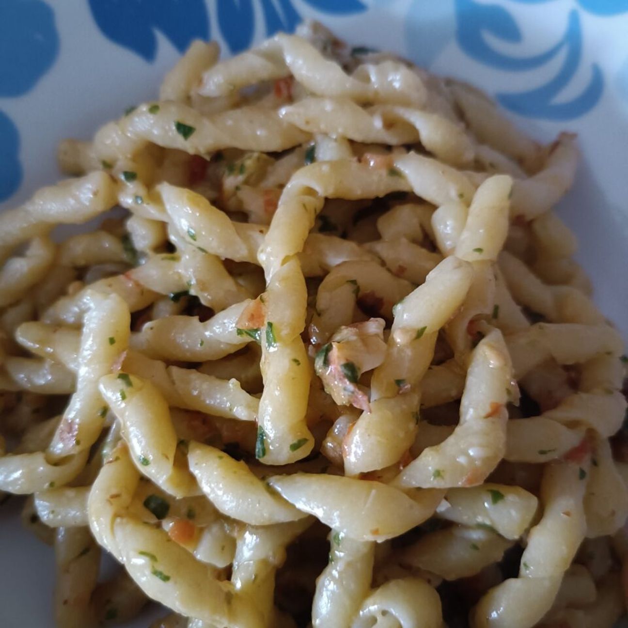 Fusilli alla Trapanese