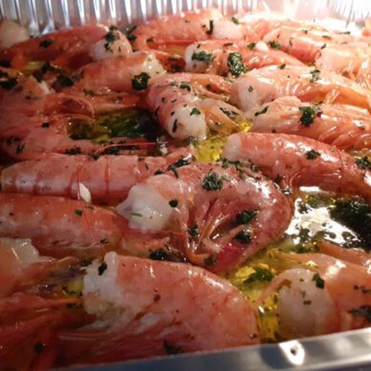 Gamberi al forno