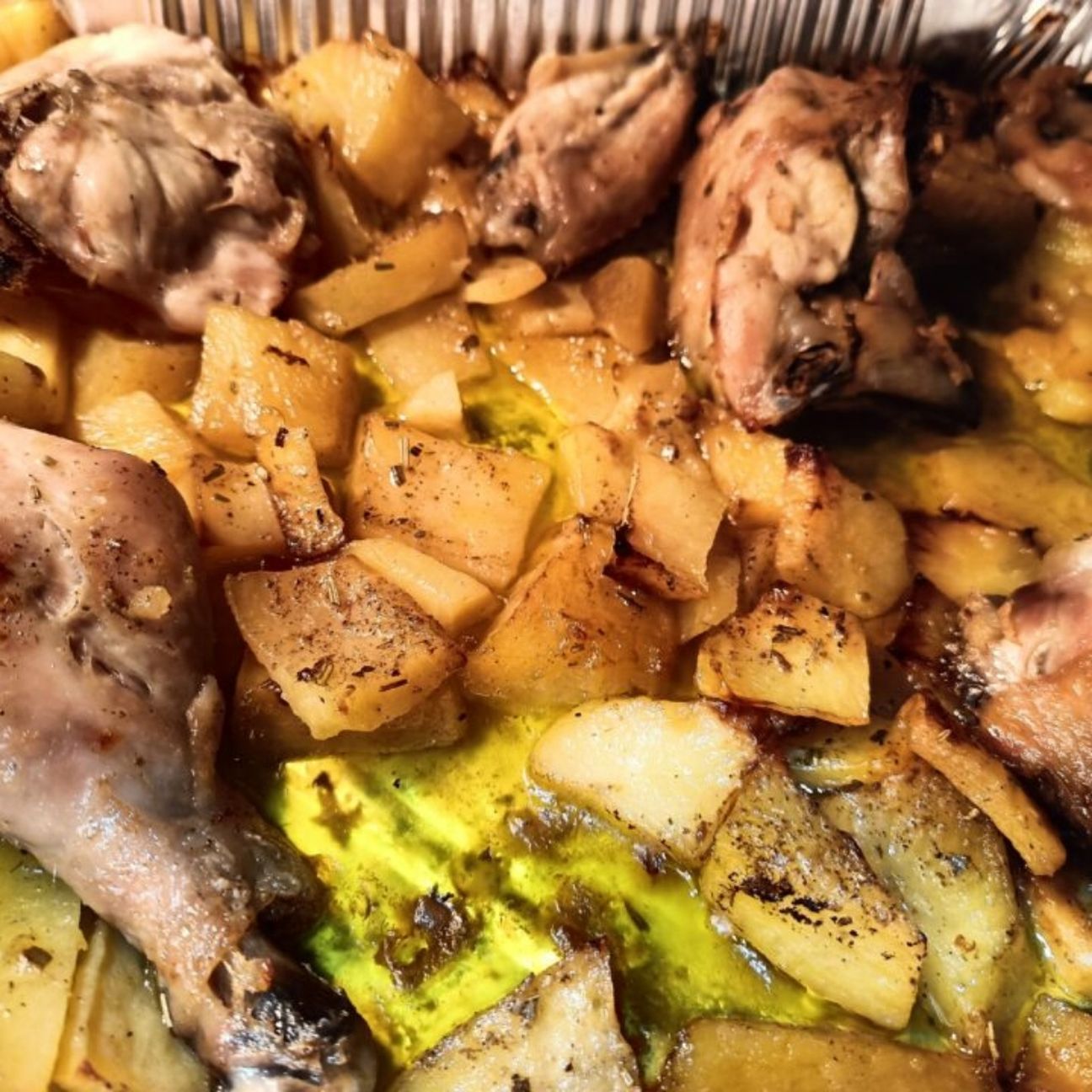Pollo con Patate