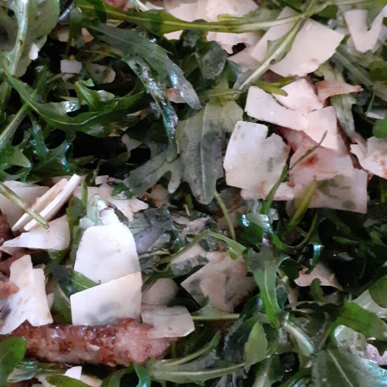 Stracetti rucola e parmigiano