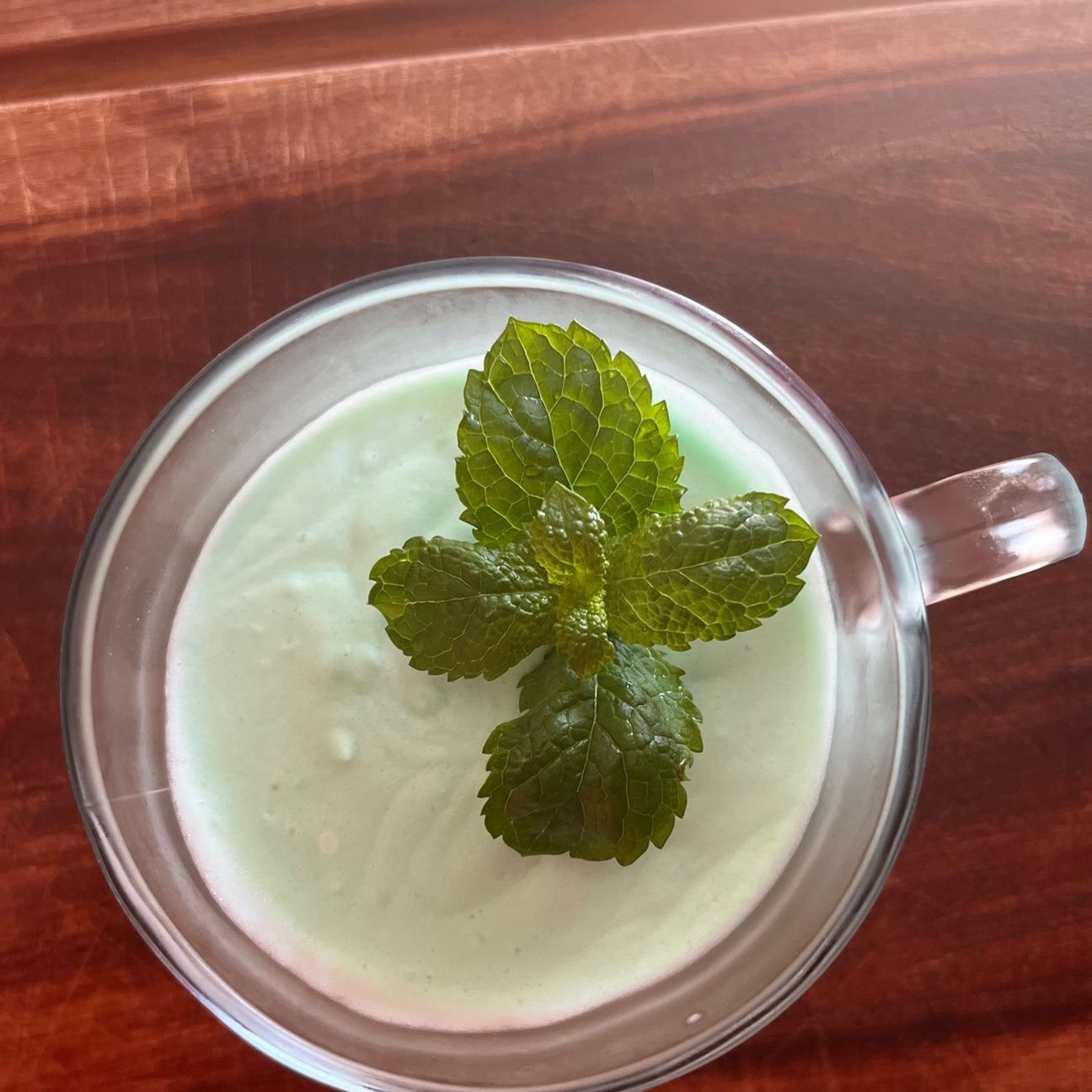 Mousse alla menta
