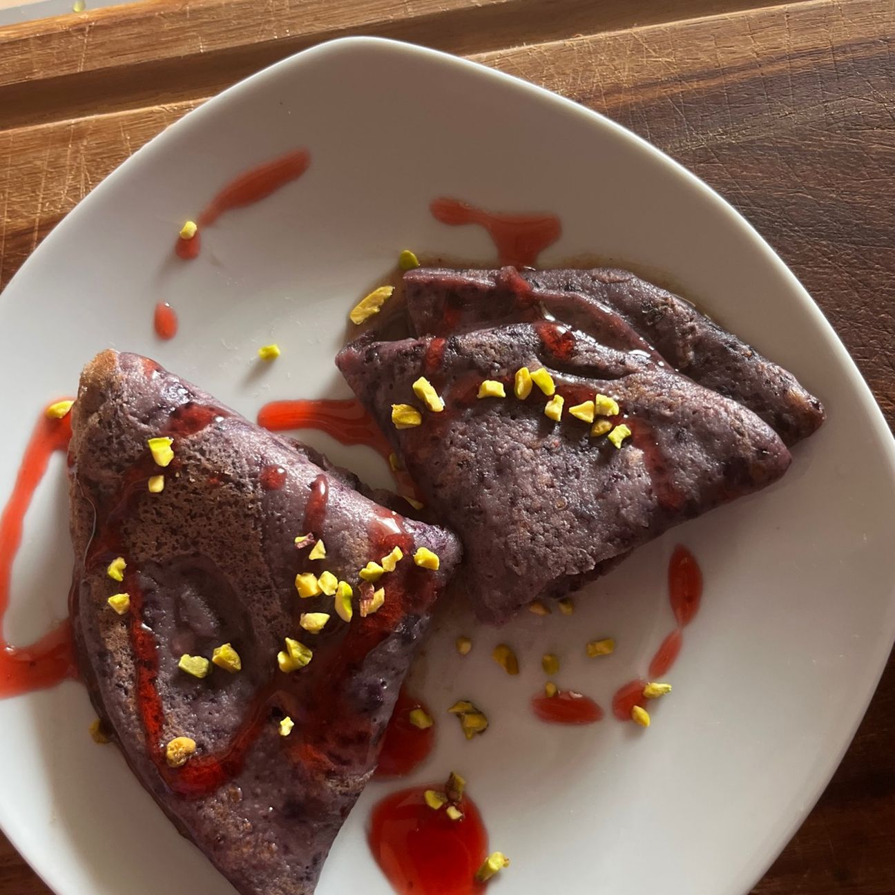 Crêpes ai mirtilli
