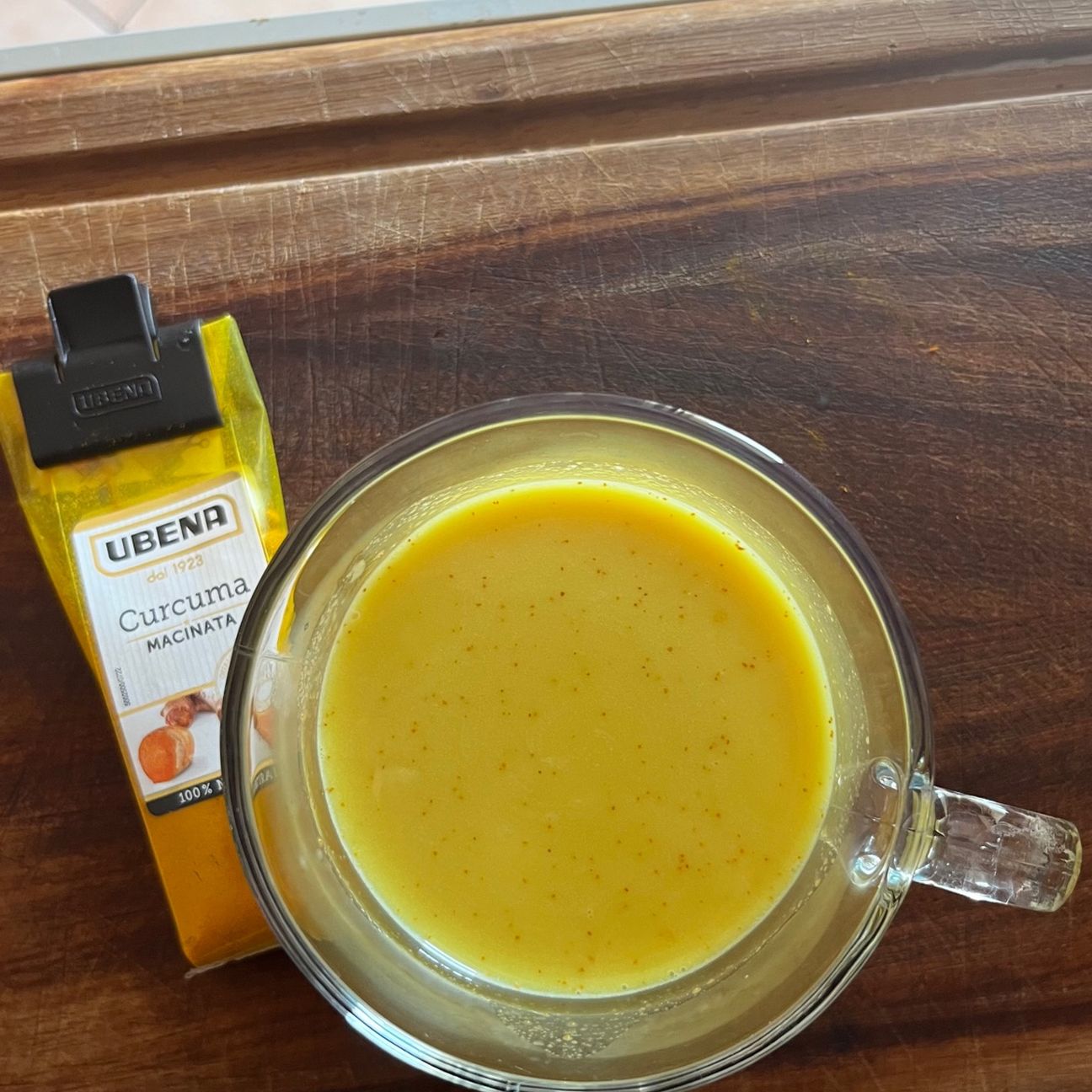 Golden Milk freddo alla curcuma