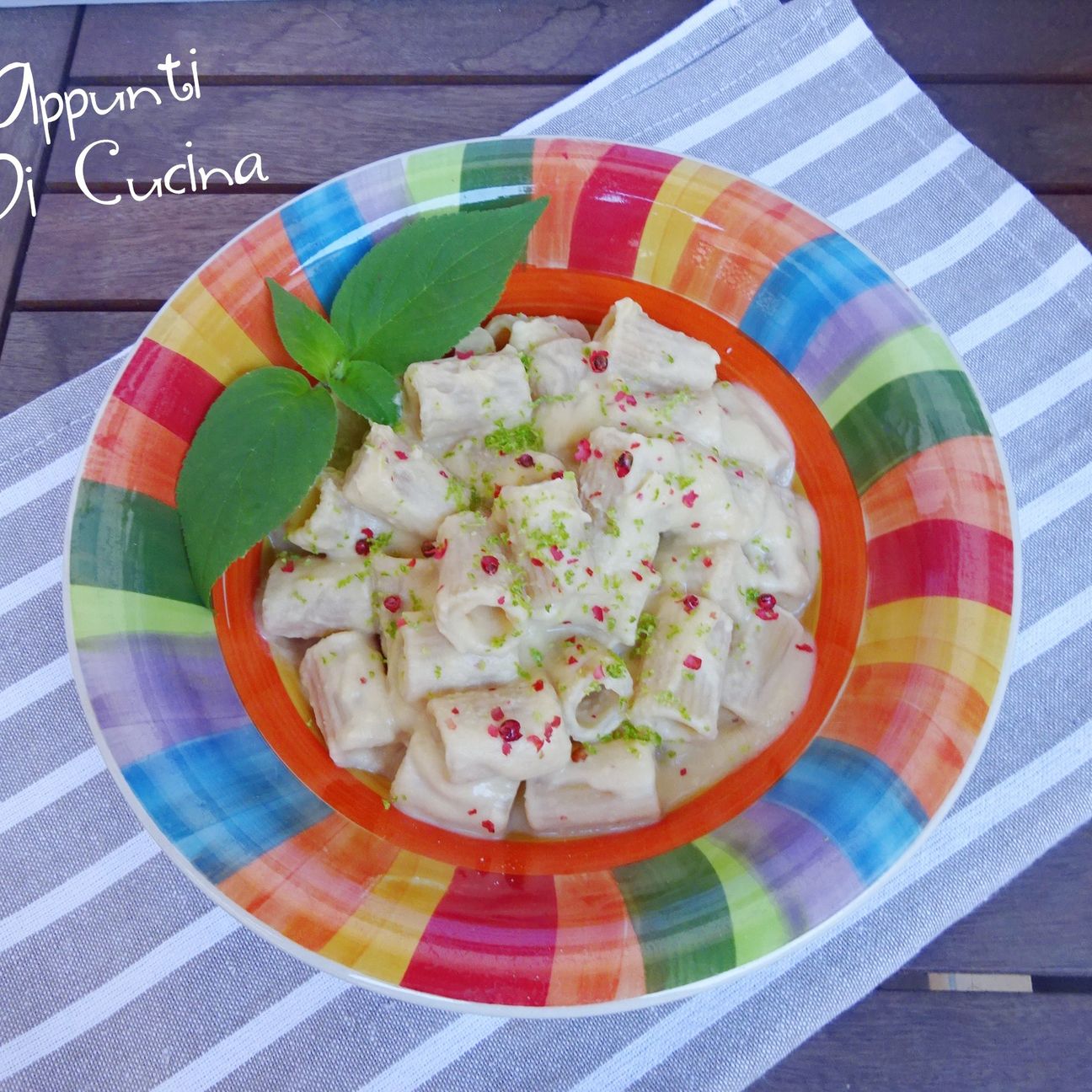 MEZZE MANICHE CECI E LIME