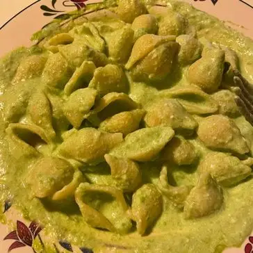 Ricetta Pasta con crema di ricotta e broccoli di sileneee