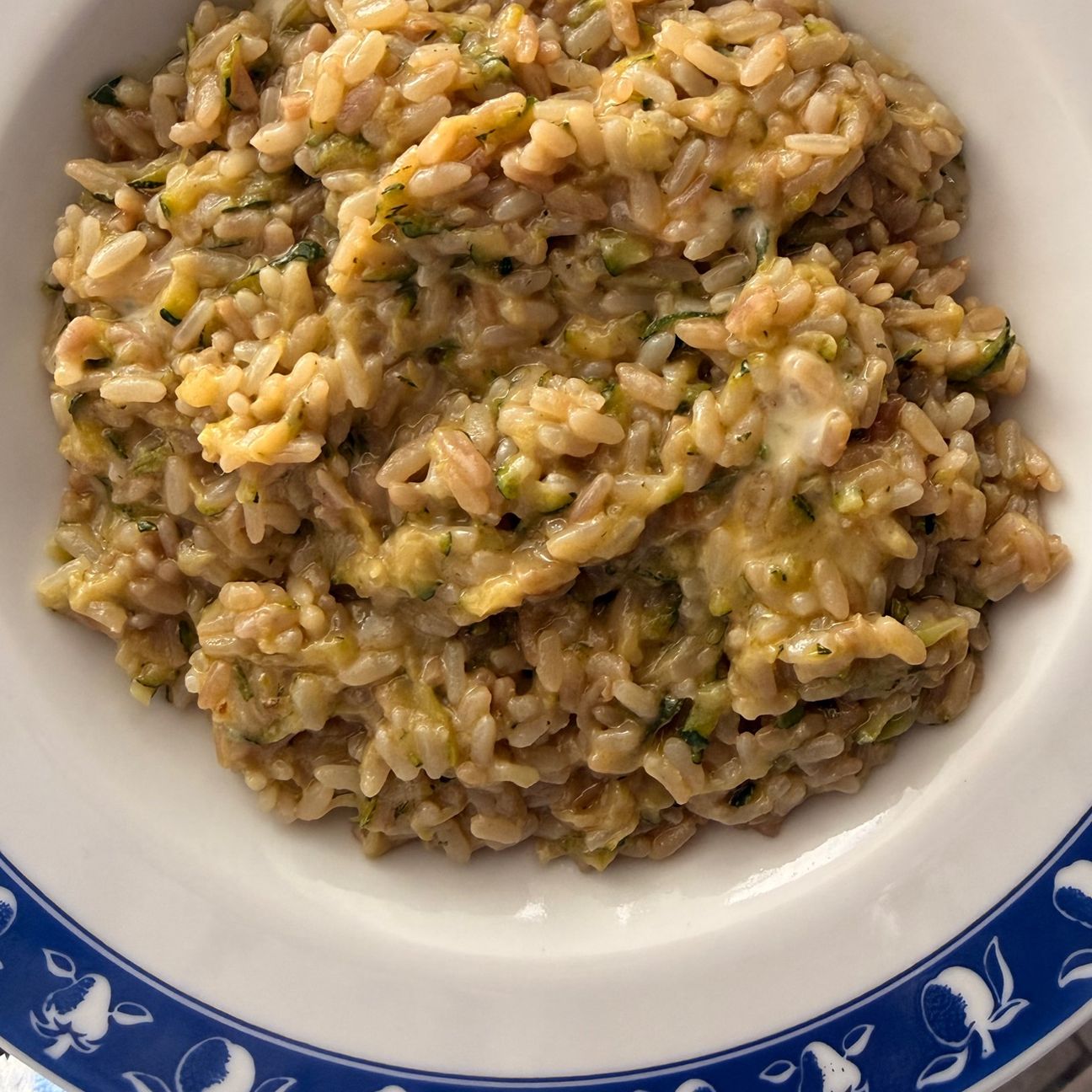 Risotto alle zucchine