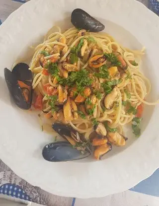 Ricetta Spaghetti con le cozze di laura057