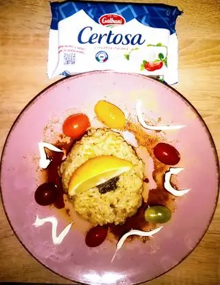 Ricetta Cesto di riso  con Certosa Galbani di Lunag