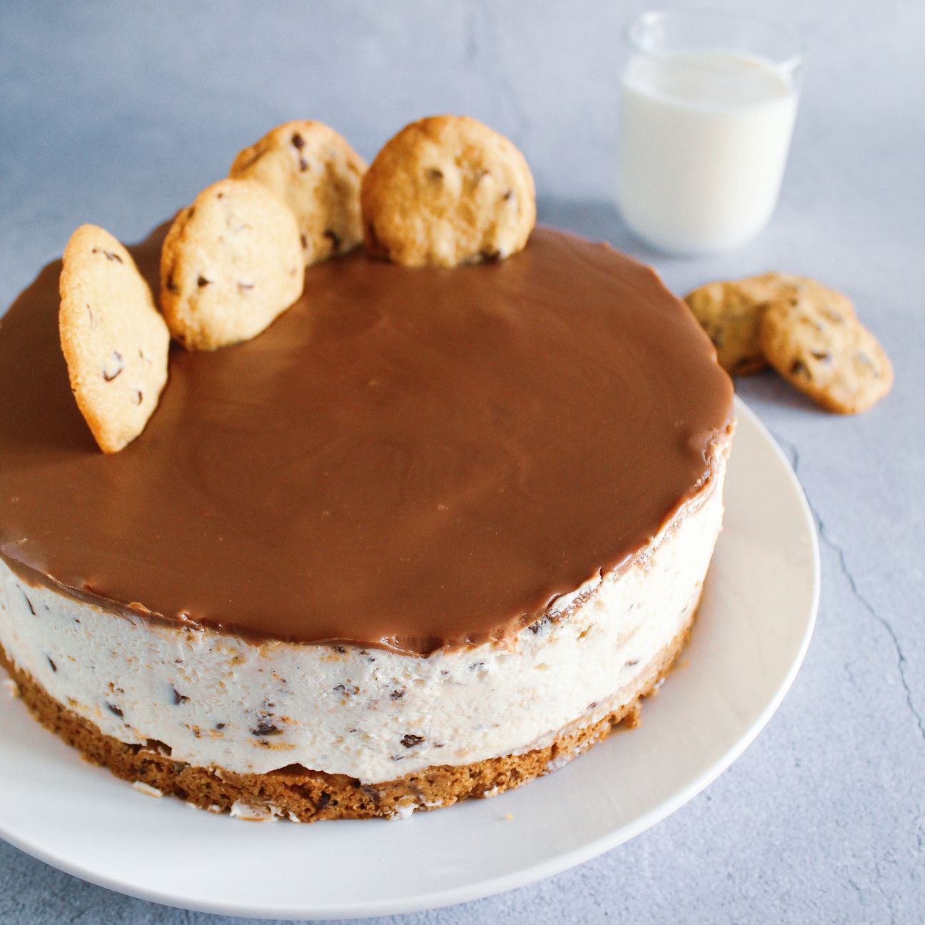 Cookie cheesecake
