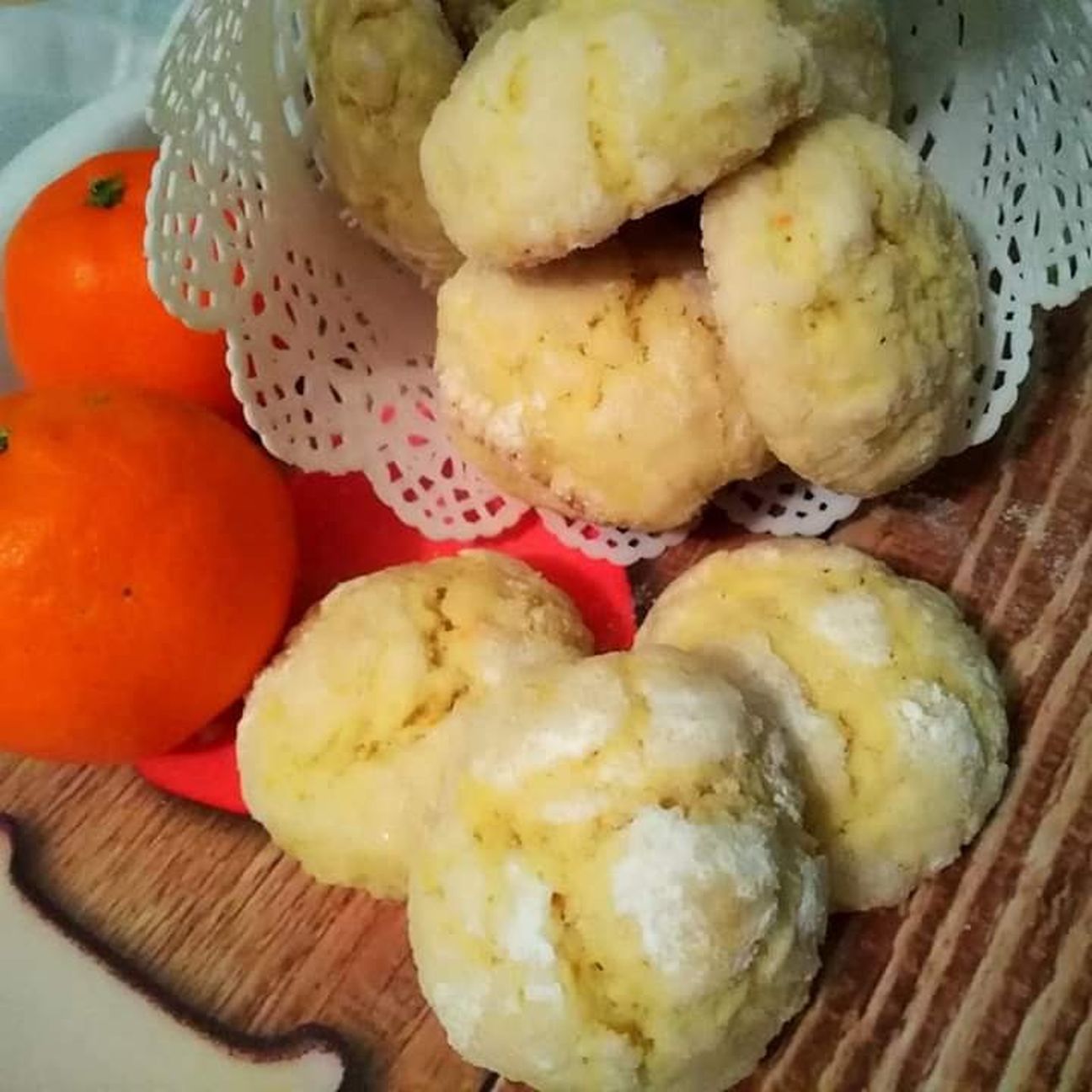 Biscotti morbidi ai Mandarini