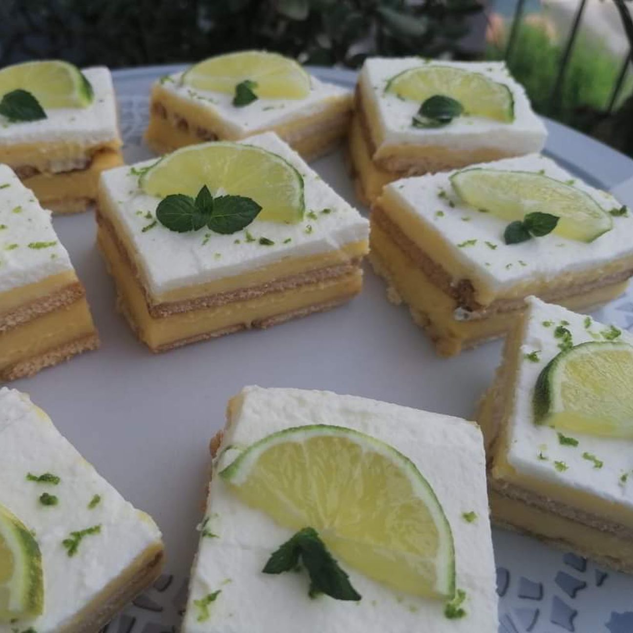 Quadrotti al lime