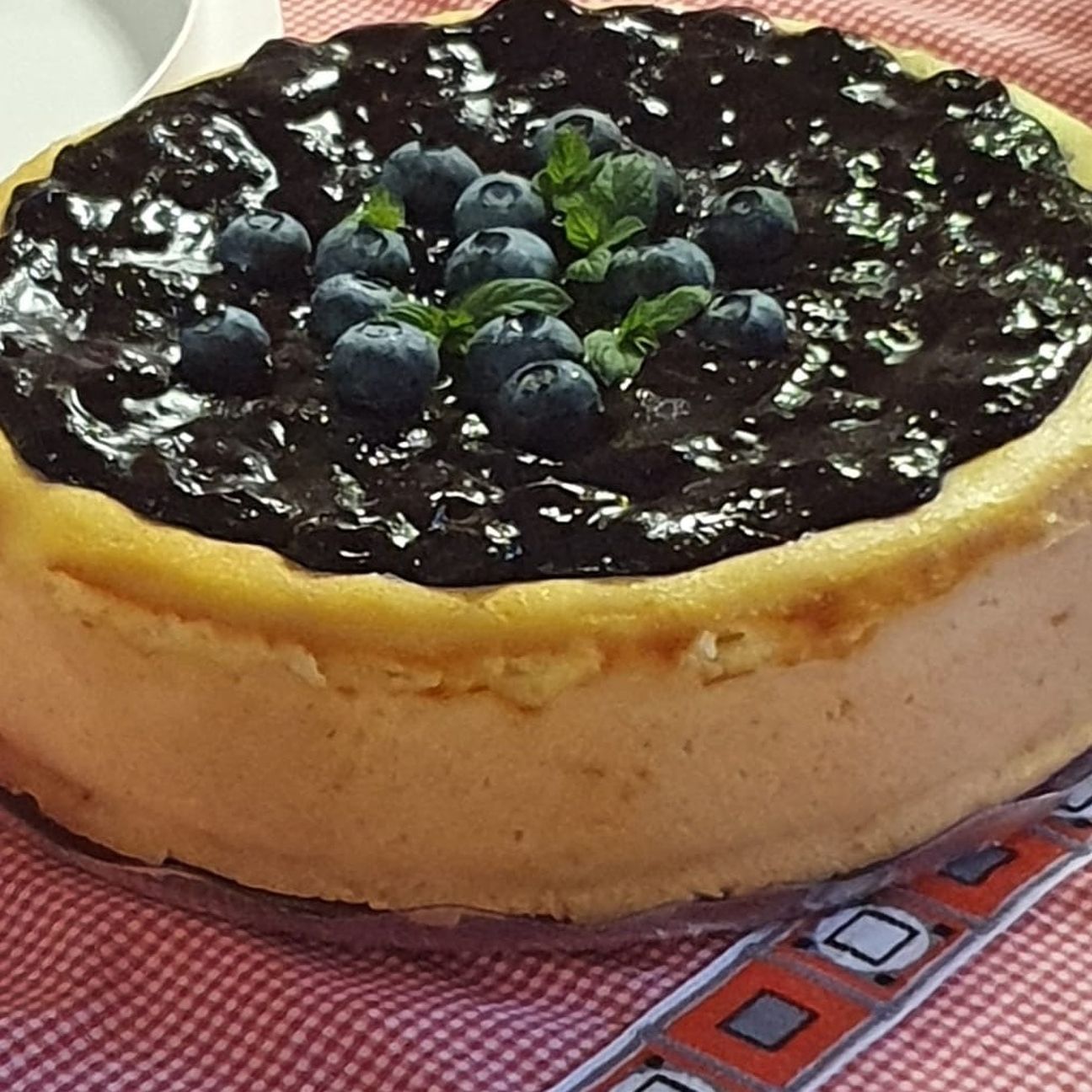 Käsekuchen ai Mirtilli