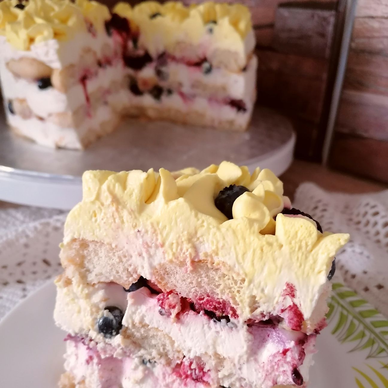 Torta ai frutti di bosco