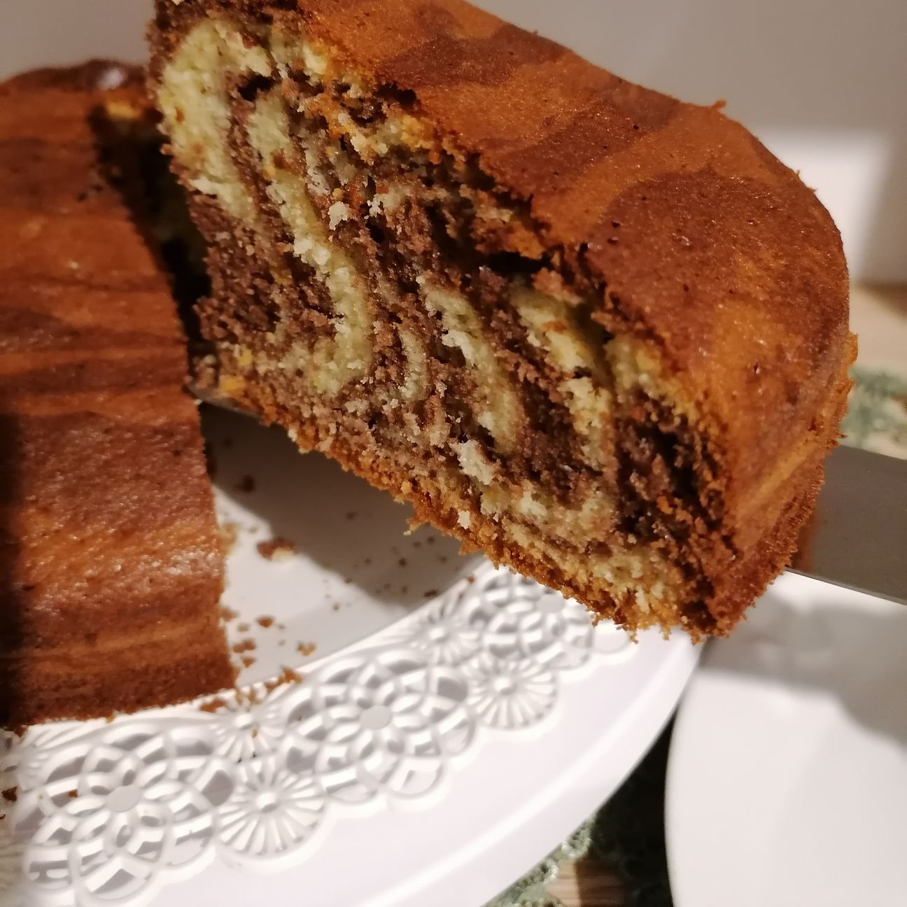 Torta zebrata